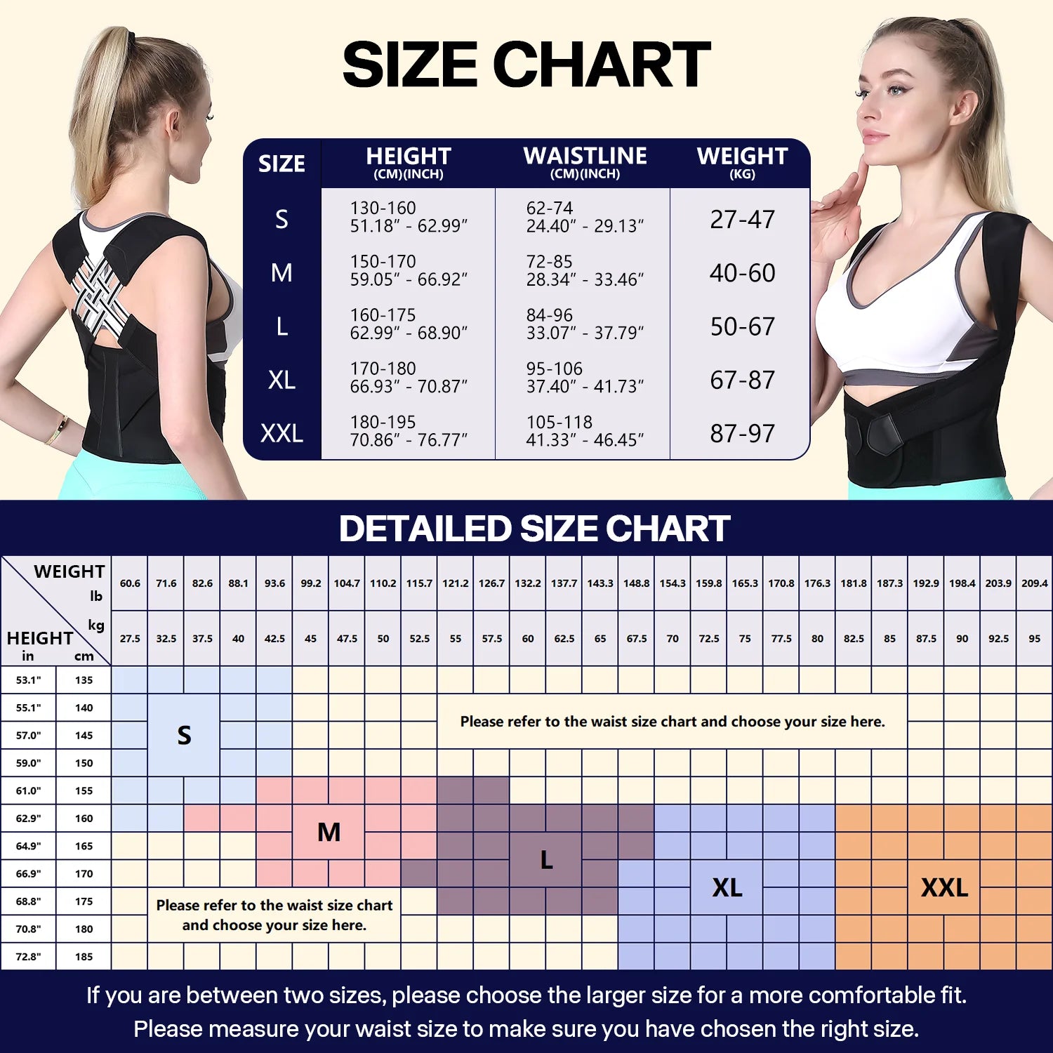 Adjustable Back Posture Corrector Belt Unisex