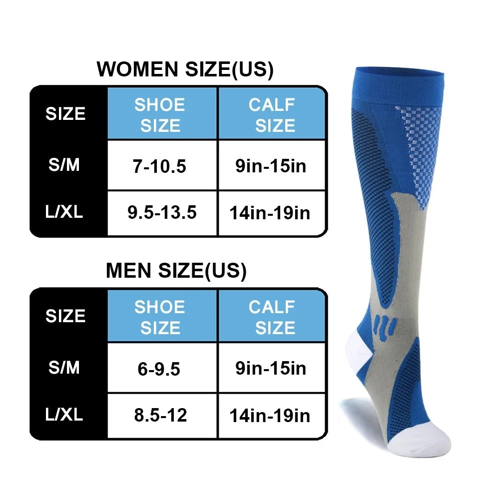 Nylon Fast Drying Compression Socks 