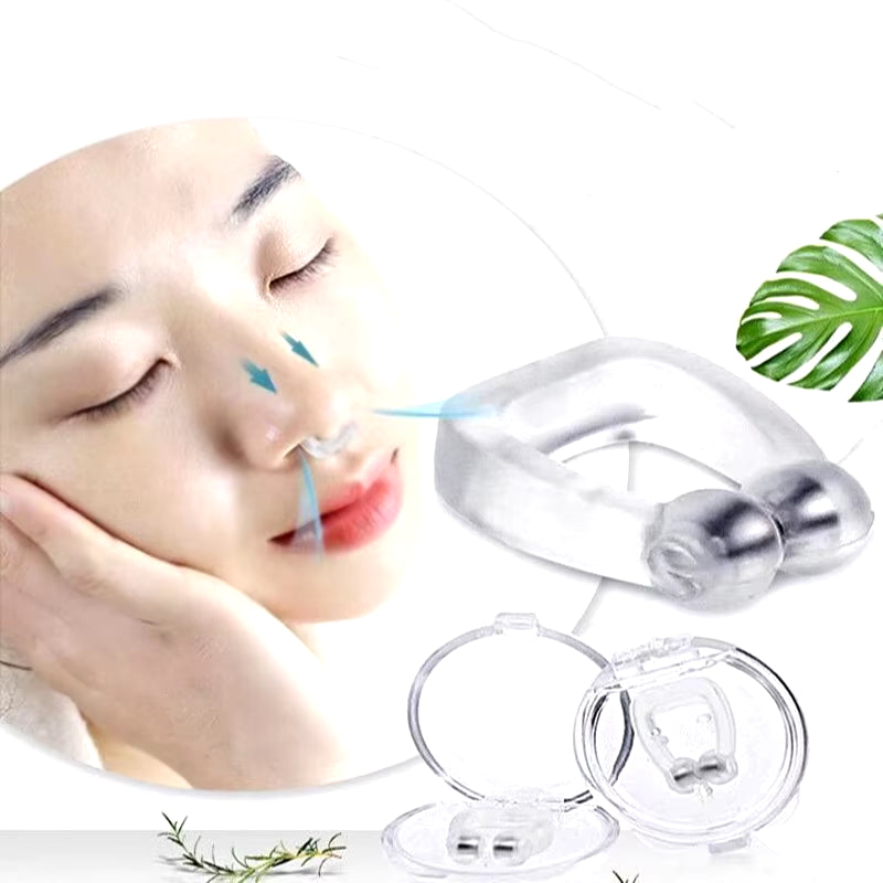 EasyBreathe Magnetic Snore Stopper Ring Nose Clip