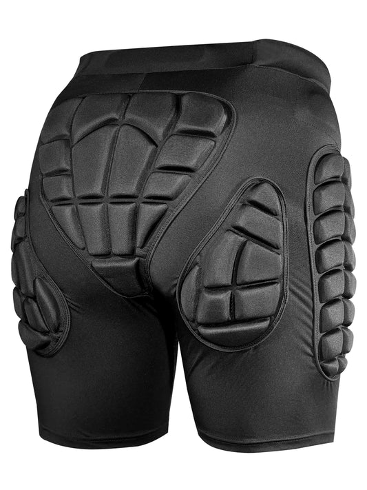 AVIVOR Unisex Padded Compression Shorts-3D Protective 