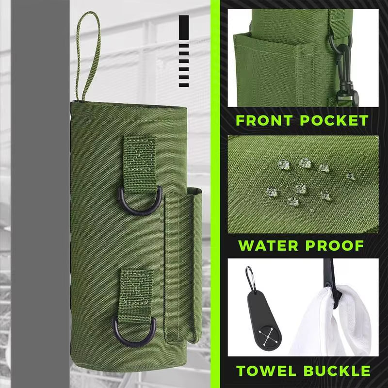 Non-Slip Magnetic Water Bottle Gym Accessories Bag 
