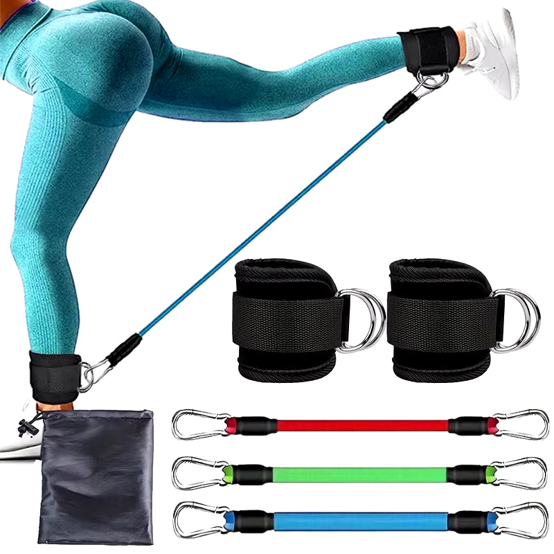 Resistance Fitness Bands Set Ankle Straps Unisex