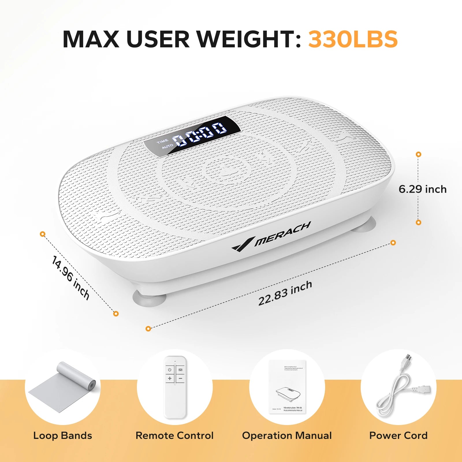 Vibration Plate Exercise Machine for Whole Body Workouts