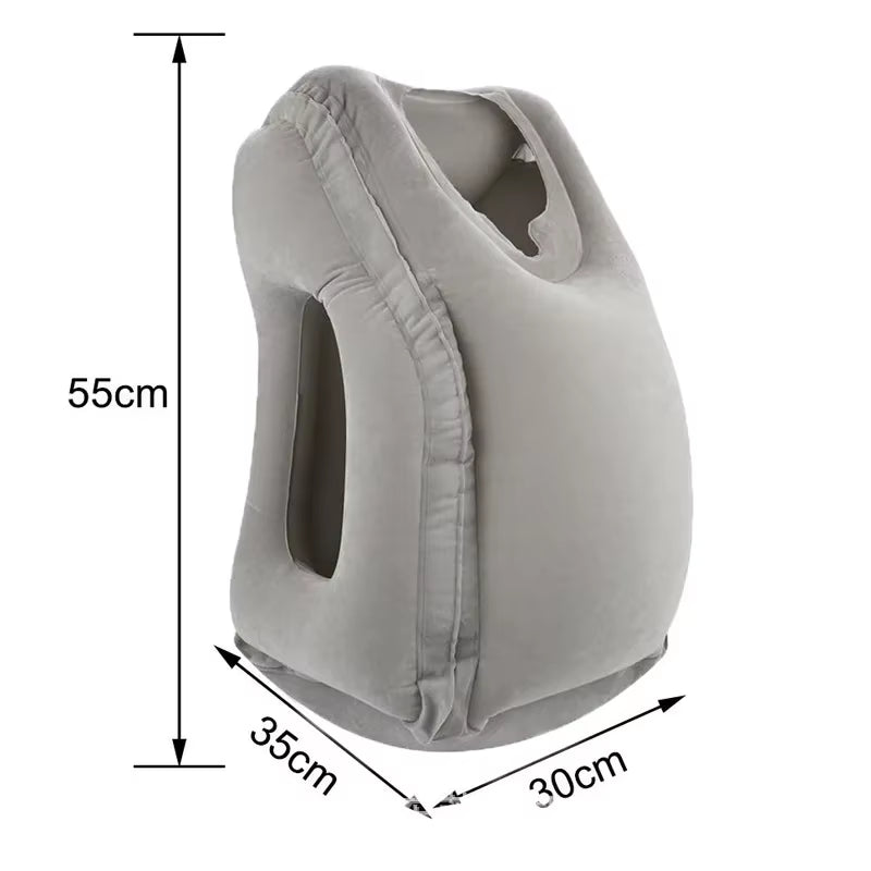  Inflatable Air Cushion Travel Pillow 