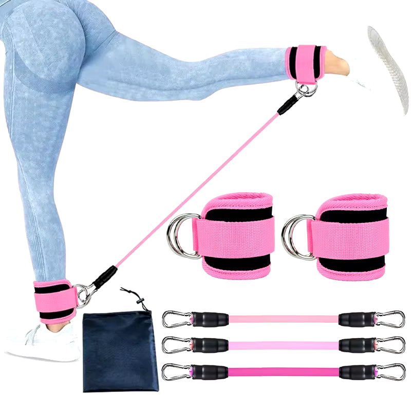 Resistance Fitness Bands Set Ankle Straps Unisex