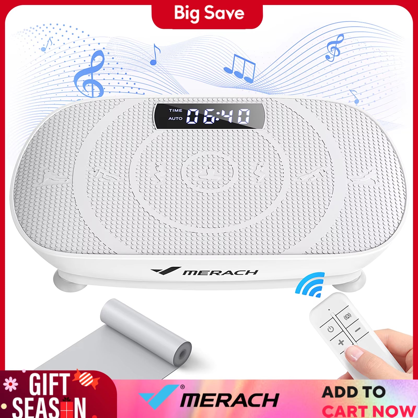 Vibration Plate Exercise Machine for Whole Body Workouts