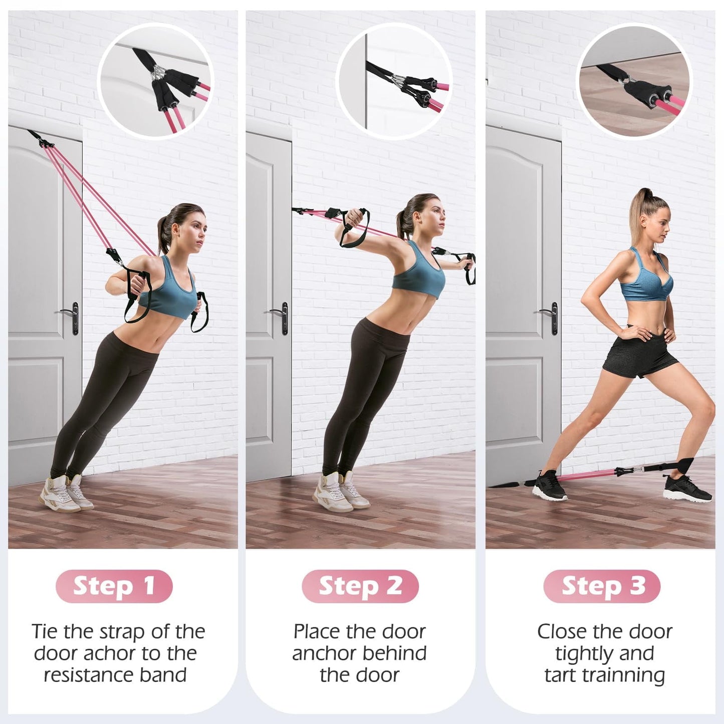 Pilates Bar Kit with Resistance Bands,Pilates Bar with Stackable Bands 