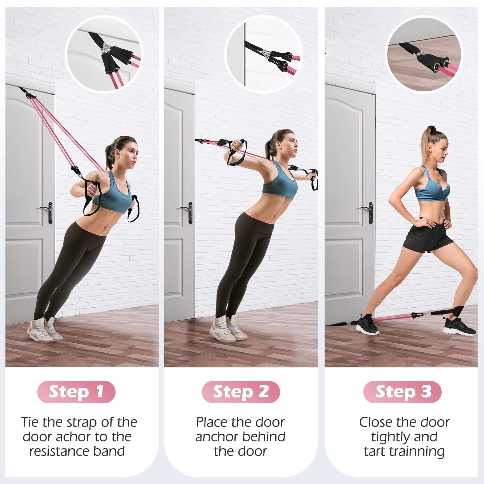 Pilates Bar Kit with Resistance Bands,Pilates Bar with Stackable Bands 